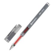 Ручка гелевая BRAUBERG «GEL ONE», КРАСНАЯ, стандартный узел 0,5 мм, линия письма 0,35 мм, 144038