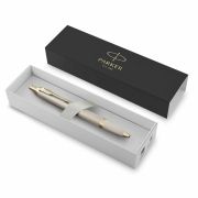Ручка шариковая PARKER «IM Professionals Monochrome Champagne», корпус шампань, сталь, синяя, 2172956