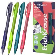 Ручка стираемая гелевая ERICH KRAUSE «ErgoLine Magic Stick&Grip», СИНЯЯ, корпус ассорти, 0,4 мм, 63145