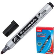 Маркер перманентный (нестираемый) BEIFA (Бэйфа) «A Plus», ЧЕРНЫЙ, круглый наконечник, 2,5 мм, PY237800-BK