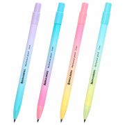 Карандаш механический цанговый 2 мм, BRAUBERG «Grade» PASTEL, HB, встроенная точилка, корпус ассорти, 181961