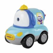 Точилка механическая ЮНЛАНДИЯ «Машина Юнландика», корпус голубой, для чернографитных и цветных карандашей, 228479