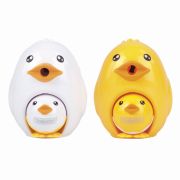 Точилка механическая ПИФАГОР «Цыпа», + ручная точилка, корпус ассорти, 228485