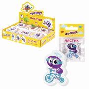 Ластик фигурный ЮНЛАНДИЯ «Юнландик», 45х30х8 мм, ассорти, 228716