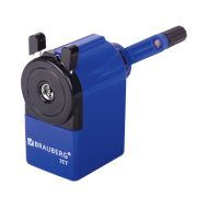 Точилка механическая BRAUBERG «JET», металлический механизм, корпус синий, 229570