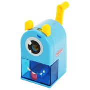 Точилка механическая ПИФАГОР «Монстрик», корпус голубой, для чернографитных и цветных карандашей, 229715