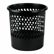 Корзина для бумаг STAFF «Basic» сетчатая, 10 л, черная, 237917