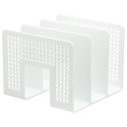 Лоток-сортер для бумаг BRAUBERG «Office-Expert», 3 отделения, 207х212х168 мм, сетчатый белый, 238023