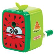 Точилка механическая ПИФАГОР «Арбуз», корпус зелёный/красный, 270427