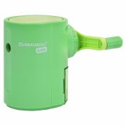Точилка механическая BRAUBERG KIDS, для простых и цветных карандашей, корпус мятный, крепление к столу, 272003