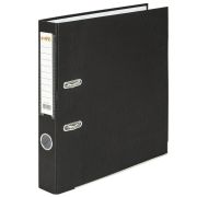 Папка-регистратор STAFF «Profit» с покрытием из ПВХ, 50 мм, с уголком, черная, СЪЕМНЫЙ МЕХАНИЗМ, 272011