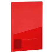 Папка-уголок 2 кармана, непрозрачная, А4, BRAUBERG «SPECIAL», красная, 0,18 мм, 273061