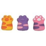 Точилка «Лапки», 1 отверстие, ассорти, 77245