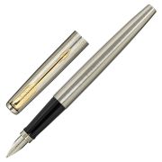 Ручка перьевая PARKER «Jotter Core Stainless Steel GT», ежедневник А5 черный, пакет, 880902