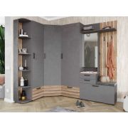 Угловой набор мебели для прихожей Денвер 401 100