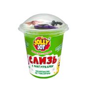 Слайм Слизь с фигурками, насекомые, 200 г, АССОРТИ 3 вида, JOLLY JOT (ДЖОЛЛИ ДЖОТ), 666664