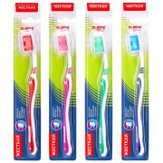 Зубная щетка жесткая WHITENING (ассорти 4 цвета), LAIMA DENT, 609688