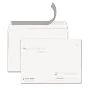 Конверты С4 (229х324 мм), отрывная лента, «Куда-Кому», 100 г/м2, КОМПЛЕКТ 500 шт., STAFF, 118667