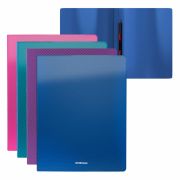 Папка с металлическим скоросшивателем ERICH KRAUSE «Diamond», 17 мм, до 150 листов, ассорти 0,5 мм, 47173