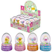 Сувенир пасхальный шар «Светлой Пасхи», диаметр 45 мм, полистоун/стекло, 4 дизайна ассорти, ЗОЛОТАЯ СКАЗКА, 592630