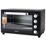 Мини-печь электрическая SONNEN EO-HL33, 1800 Вт, 33 л, 3 режима нагрева, таймер, механическое управление, черная, 458305