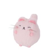 Игрушка пищалка мягкая заводная «Кот Пухляш», высота 8 см, WOOZOO (ВУЗУ), 666201