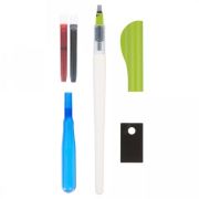 Ручка перьевая для каллиграфии PILOT Parallel Pen, перо 3,8 мм, 2 картриджа, блистер, FP3-38N-SS