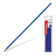 Стержни шариковые STABILO, НАБОР 10 шт., «LeftRight», 135 мм, СИНИЕ, узел 0,8 мм, линия письма 0,4 мм, 6308/10-41