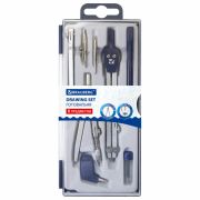 Готовальня BRAUBERG «Student Oxford», 8 предметов: наполнение-1, пенал с подвесом, 210350