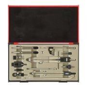 Готовальня профессиональная KOH-I-NOOR, 13 предметов, пластиковый пенал, 09452B0000PE