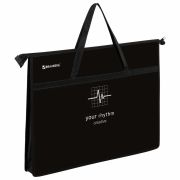 Папка для рисунков и чертежей с ручками BRAUBERG А3, пластик, молния сверху, «Creative», 273411