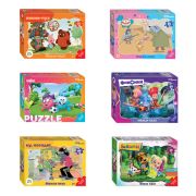 Пазл картонный 30 элементов, «МАКСИ-ПАЗЛЫ», АССОРТИ, поле 27х18 см