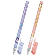 Ручка шариковая с принтом FUNSTER STICK «CUTE ANIMALS», СИНЯЯ, SOFT TOUCH покрытие, узел 0,7 мм, линия письма 0,35 мм, 144387