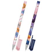 Ручка шариковая с принтом FUNSTER STICK «FAT CATS», СИНЯЯ, SOFT TOUCH покрытие, узел 0,7 мм, линия 0,35 мм, 144389