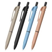 Ручка шариковая автоматическая с грипом BRAUBERG «MORANDI COLOR», СИНЯЯ, пишущий узел 0,5 мм, линия письма 0,3 мм, 144494