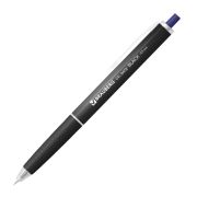 Ручка шариковая автоматическая BRAUBERG «OIL-BASE BLACK», СИНЯЯ, пишущий узел 0,5 мм, линия письма 0,3 мм, 144499