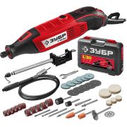 Гравер электрический 160 Вт, d 3.2 мм, 41 предмет, кейс, ЗУБР Мастер ЗГ-160 КН41