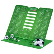 Подставка для книг и учебников BRAUBERG KIDS mini «Football» с таблицей умножения, регулируемый угол наклона, металлическая, 238968