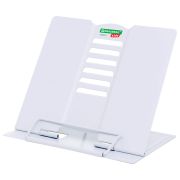 Подставка для книг и учебников BRAUBERG KIDS mini «White», регулируемый угол наклона, металлическая, 238973