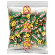 Конфеты шоколадные СЛАВЯНКА «Степ» с лесным орехом, арахисом и фундуком, 1000 г, 20506