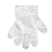 Перчатки полиэтиленовые одноразовые ОТРЫВНЫЕ, КОМПЛЕКТ 50 пар (100 шт.), размер L, 5 мкм, ELEGREEN, ГППНДПО-L