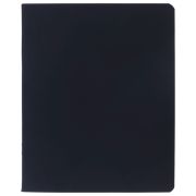 Тетрадь А5 48 л., HATBER, скоба, клетка, Soft-touch ламинация, SoloMatte «Черный бархат», 092723, 48Т5лВ1