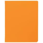 Тетрадь А5 48 л., HATBER, скоба, клетка, Soft-touch ламинация, SoloMatte «Шафран», 092731, 48Т5лВ1