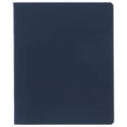 Тетрадь А5 96 л., HATBER, скоба, клетка, Soft-touch ламинация, SoloMatte «Сапфир», 092748, 96Т5лВ1