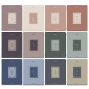 Тетради предметные, КОМПЛЕКТ 12 ПРЕДМЕТОВ, 48 л., рельефный картон, BRAUBERG, «ВИНТАЖ», 405603