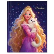 Дневник 1-4 класс 48 л., твердый, ЮНЛАНДИЯ, глянцевая ламинация, с подсказом, «Принцесса», 107582