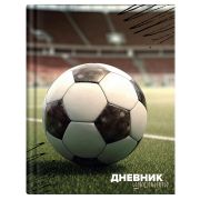 Дневник 1-4 класс 48 л., твердый, ЮНЛАНДИЯ, глянцевая ламинация, с подсказом, «Футбол», 107583