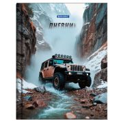 Дневник 1-4 класс 48 л., твердый, BRAUBERG, глянцевая ламинация, с подсказом, «Джип», 107586