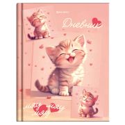 Дневник 1-4 класс 48 л., твердый, BRAUBERG, выборочный лак, с подсказом, «Миленький котёнок», 107594