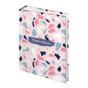 Фотоальбом BRAUBERG «Terrazzo» на 200 фото 10х15 см, твердая обложка, 391423